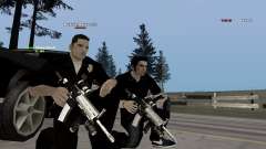 Black &amp; White guns для GTA San Andreas