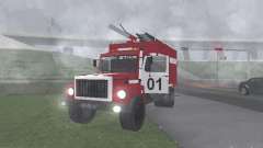 ГАЗ 3309 Пожарная для GTA San Andreas