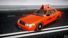 Ford Crown Victoria 2003 v.2 Taxi для GTA 4