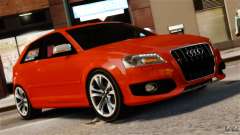 Audi S3 2010 v1.0 для GTA 4