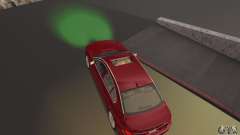Зелёный цвет фар для GTA San Andreas