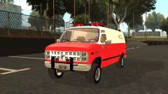 Chevrolet Van G20 LAFD для GTA San Andreas
