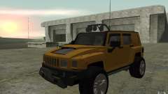 Hummer H3R для GTA San Andreas