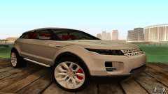 Land Rover Range Rover Evoque для GTA San Andreas