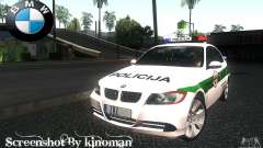 BMW 330 E90 Policija для GTA San Andreas