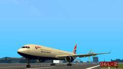 Boeing 767-300 British Airways для GTA San Andreas