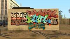 Лос-Сантос город граффити легенд v1 для GTA San Andreas