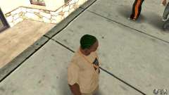 Зеленый корнроу для GTA San Andreas