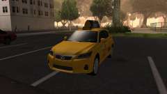 Lexus CT 200h 2011 Taxi для GTA San Andreas