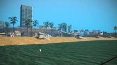 New textures beach of Santa Maria для GTA San Andreas