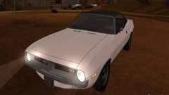 Plymouth Barracuda Rag Top 1970 для GTA San Andreas