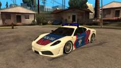 Ferrari Scuderia Indonesian Police для GTA San Andreas