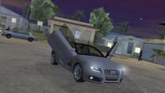 Audi S5 серебристый для GTA San Andreas