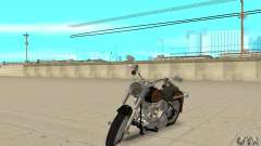 Harley Davidson FLSTF (Fat Boy) v2.0 Skin 3 для GTA San Andreas