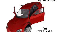 Mazda RX-8 бордовый для GTA San Andreas