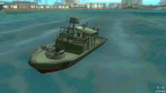 Patrol Boat River Mark 2 (Player_At_Wheel) для GTA Vice City
