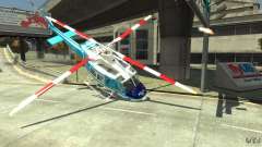 NYPD Bell 412 EP для GTA 4