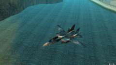 F-14 Tomcat Blue Camo Skin для GTA San Andreas