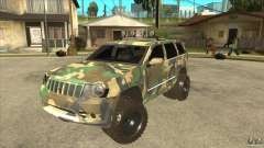 Jeep Grand Cherokee SRT8 Camo для GTA San Andreas