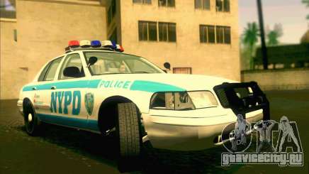 Ford Crown Victoria 2003 NYPD police V2.0 для GTA San Andreas