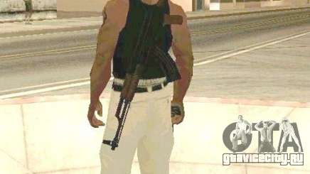 Оружие на теле для GTA San Andreas