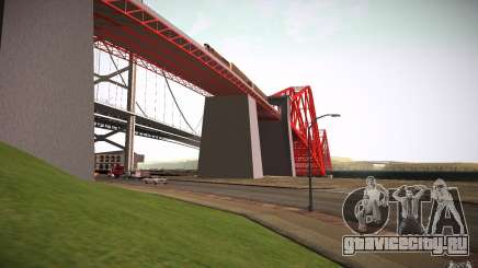 HD Red Bridge для GTA San Andreas