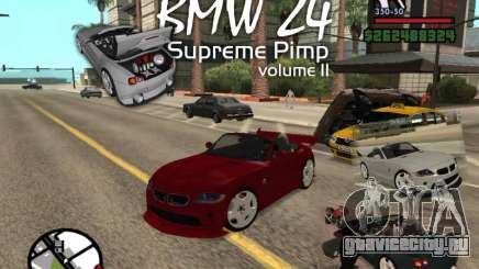 BMW Z4 Supreme Pimp TUNING volume II для GTA San Andreas