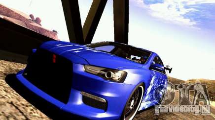 Mitsubishi Lancer EVO X Juiced2 HIN для GTA San Andreas