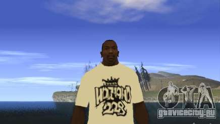 Футболка НоГГано228 и АК 47 для GTA San Andreas