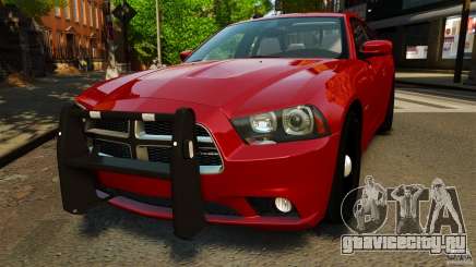 Dodge Charger RT Max FBI 2011 [ELS] для GTA 4