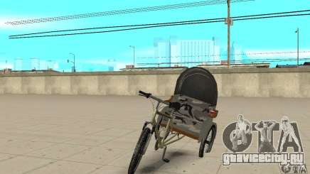 Manual Rickshaw v2 Skin1 для GTA San Andreas