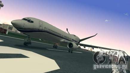 Boeing 737 Iron Man Bussines Jet для GTA San Andreas