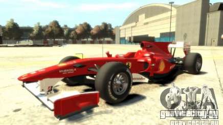 2010 Scuderia Ferrari F10 для GTA 4