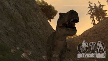 Dinosaurs Attack mod для GTA San Andreas