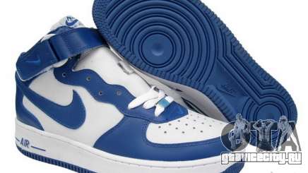 Blue Nike Air Force для GTA San Andreas