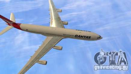 Airbus A340-300 Qantas Airlines для GTA San Andreas