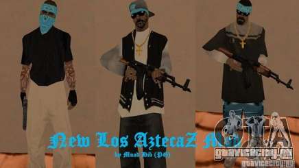New Los Aztecas skins для GTA San Andreas