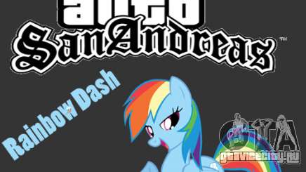 Rainbow Dash Skin для GTA San Andreas