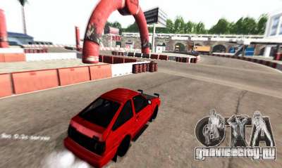 NFS:Shift Drift Tracks для GTA San Andreas