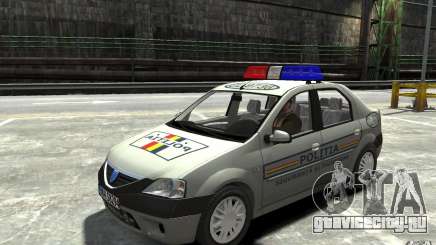 Dacia Logan Prestige Politie для GTA 4