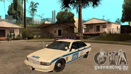 NYPD Chevrolet Caprice Marked Cruiser для GTA San Andreas