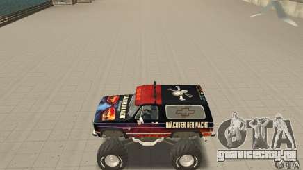 Chevrolet Blazer K5 Monster Skin 5 для GTA San Andreas