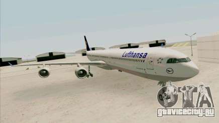 Airbus A-340-600 Lufthansa для GTA San Andreas
