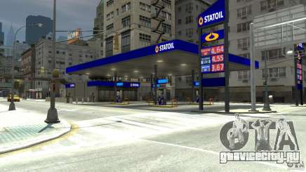 Statoil Petrol Station для GTA 4