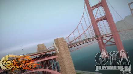 New Golden Gate bridge SF v1.0 для GTA San Andreas