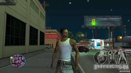 GTA IV HUD для широких экранов (16:9) для GTA San Andreas