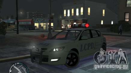 Mazda 3 Police для GTA 4