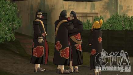 The Akatsuki gang для GTA San Andreas