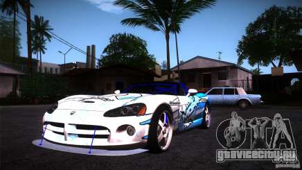 Dodge Viper Mopar Drift для GTA San Andreas