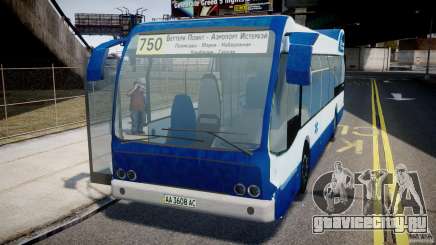DAF Berkhof City Bus Amsterdam для GTA 4